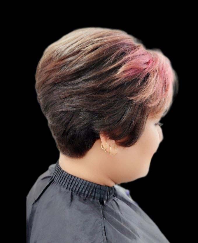 نمونه کارهای شرکت کنندگان در دوره پیرایشگر مو