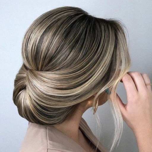 مدل آرایش و شینیون جدید