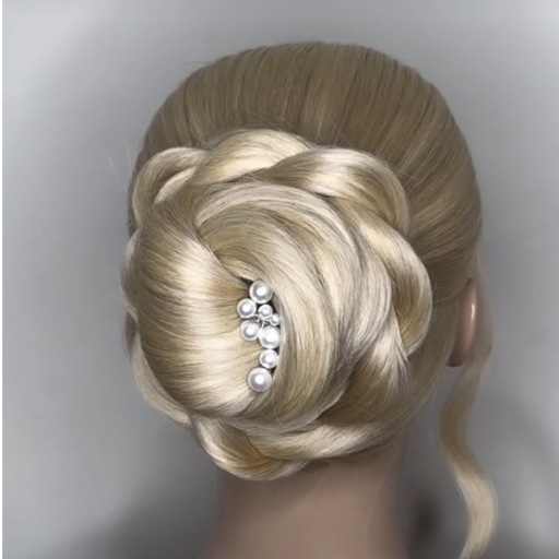 مدل آرایش و شینیون جدید