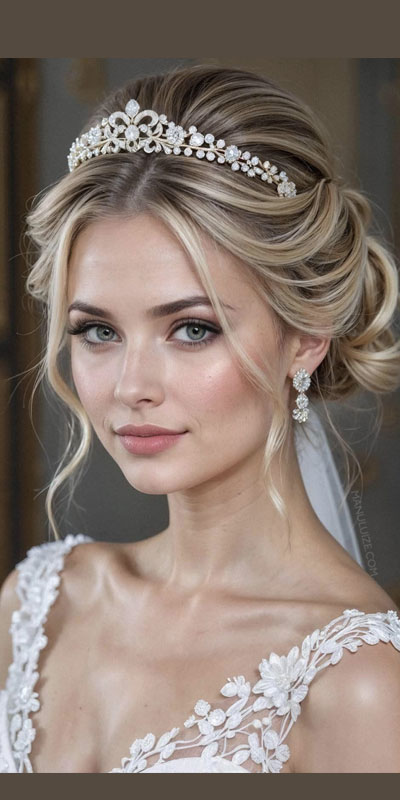 مدل آرایش و شینیون جدید