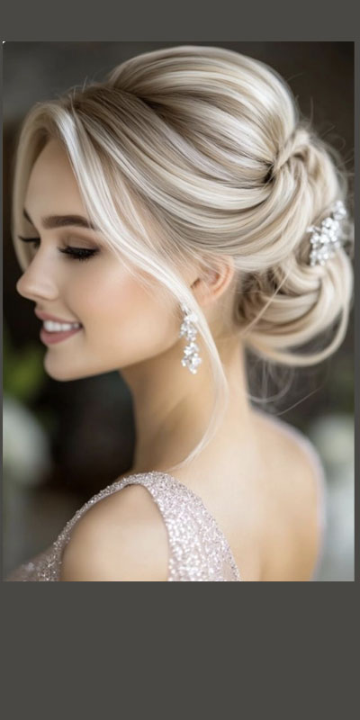 مدل آرایش و شینیون جدید