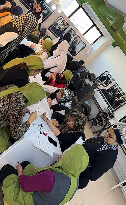 بهترین آموزشگاه آرایشگری در کرج