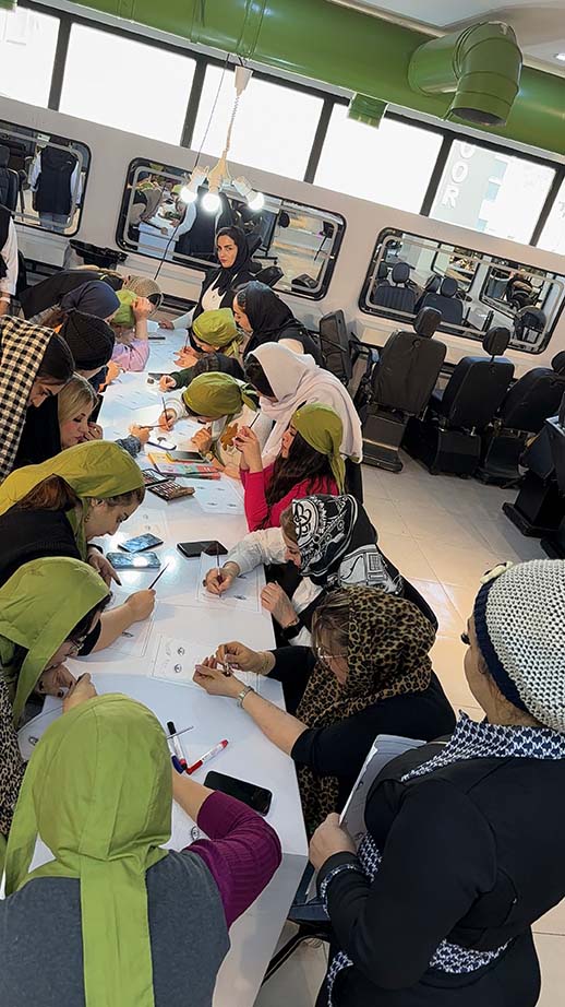 بهترین آموزشگاه آرایشگری کرج